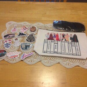 Swiftie Alert Bundle deal, makeup bag and stickers, new items
